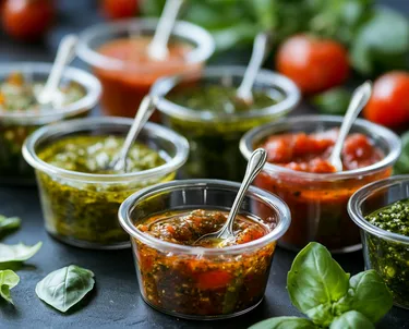 Pestozirkus Pesto und Saucen Sortiment