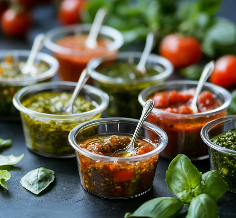 Pestozirkus Pesto und Saucen Sortiment